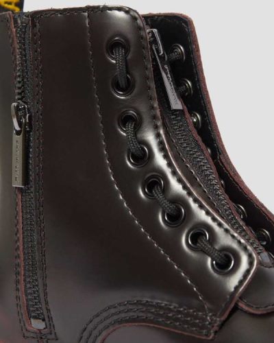 Botas Dr Martens 1460 Pascal Cuero Zipper Para Mujer DR0151H